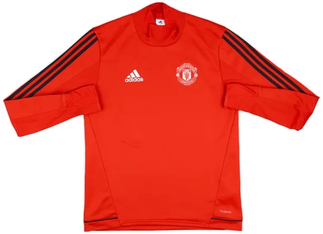 2017-18 Manchester United adidas Sweat Top - 9/10 - (M)