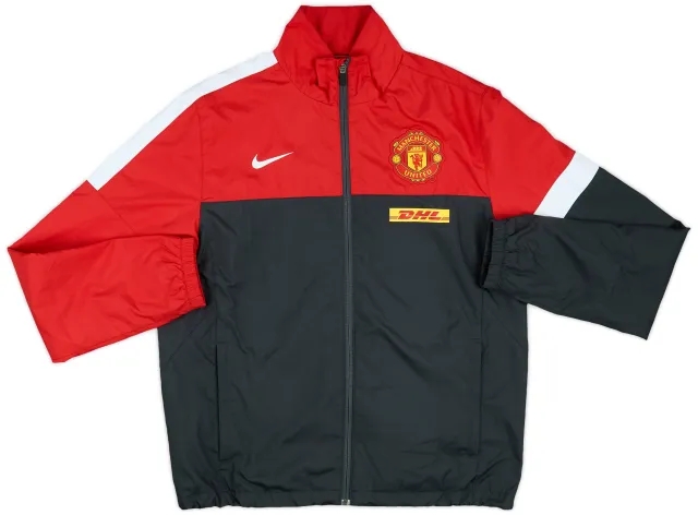 2012-13 Manchester United Nike Track Jacket - 10/10 - (M)