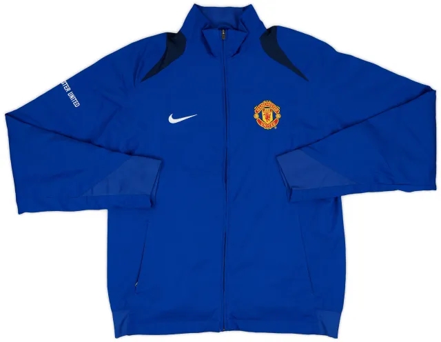 2005-06 Manchester United Nike Track Jacket - 9/10 - (S)
