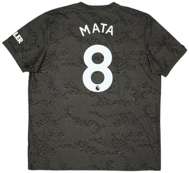 adidas 2020-21 Manchester United Away Shirt Mata #8 - 7/10 - (XXL)