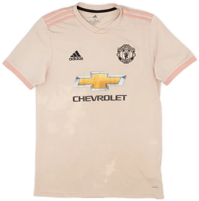 adidas 2018-19 Manchester United Away Shirt - 4/10 - (M)