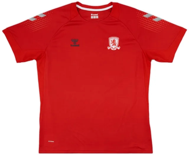 2020-21 Middlesborough Hummel Training Shirt - 8/10 - (XXL)