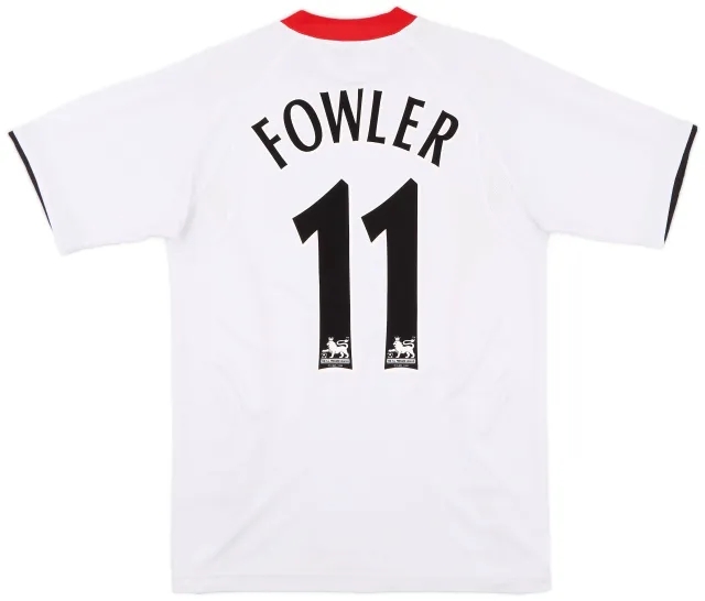 Reebok 2005-06 Liverpool Away Shirt Fowler #11 - 6/10 - (S)
