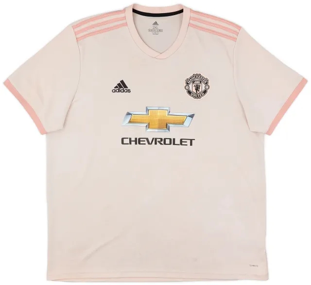 adidas 2018-19 Manchester United Away Shirt - 5/10 - (XXL)