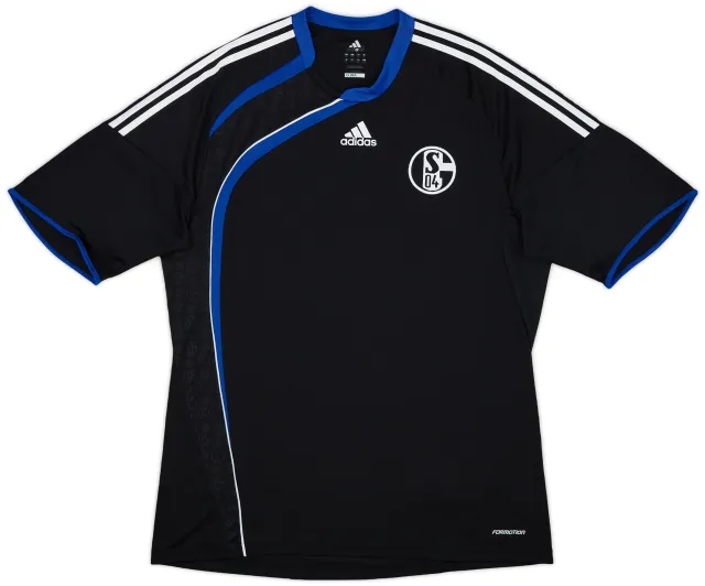 adidas 2009-10 Schalke Authentic Away Shirt - 8/10 - (XL)