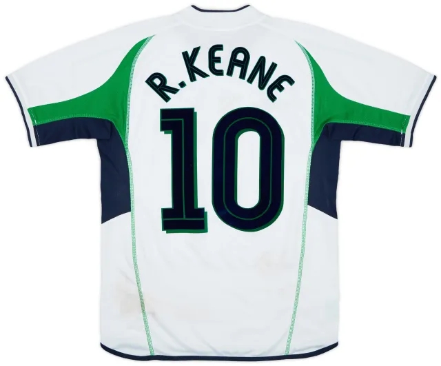 Umbro 2002-03 Ireland Away Shirt R. Keane #10 - 6/10 - (S)