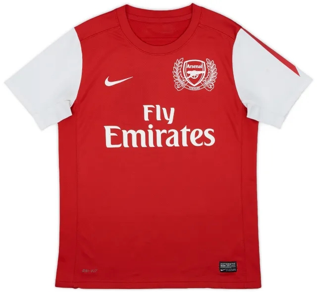 Nike 2011-12 Arsenal Home Shirt - 5/10 - (L.Boys)