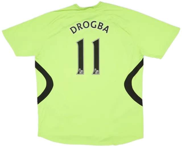 adidas 2007-08 Chelsea Away Shirt Drogba #11 - 5/10 - (3XL)