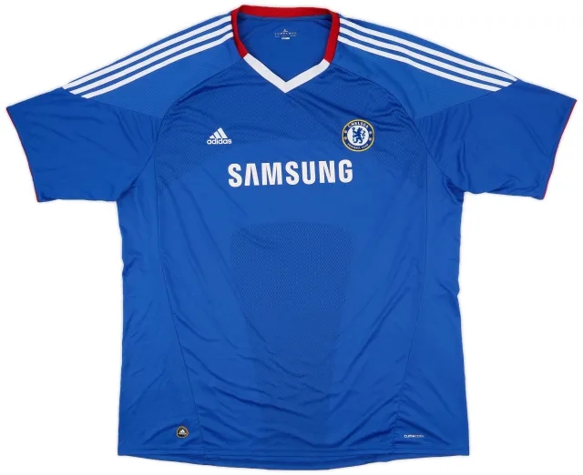 adidas 2010-11 Chelsea Home Shirt Drogba #11 - 6/10 - (4XL)