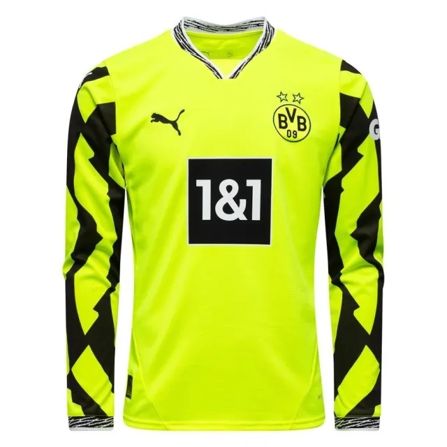 PUMA Borussia Dortmund Long Sleeve Special Jersey Men, Yellow Alert/Black