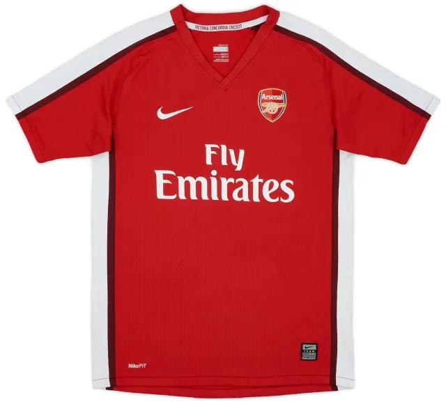 Nike 2008-10 Arsenal Home Shirt - 5/10 - (L.Boys)