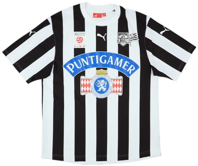Puma 2007-08 Sturm Graz Home Shirt - 7/10 - (M)