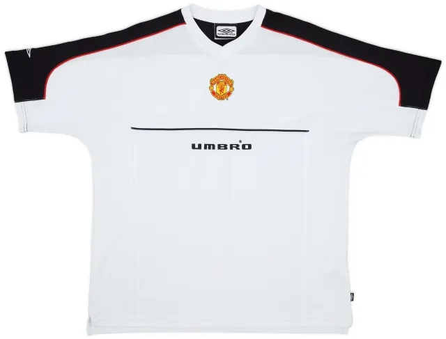 2000-01 Manchester United Umbro Training Shirt - 8/10 - (XL)