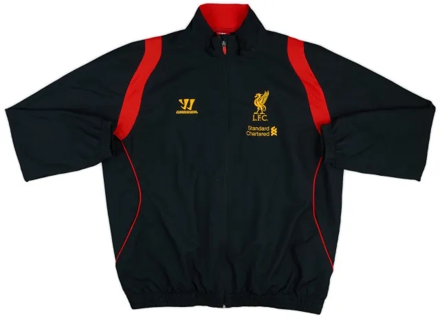 2012-13 Liverpool Warrior Track Jacket - 8/10 - (XXL)