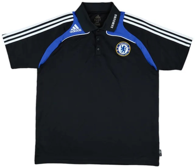 2008-09 Chelsea adidas Polo Shirt - 8/10 - (XL/XXL)