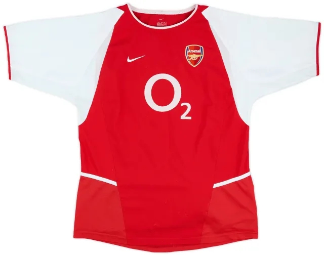 Nike 2002-04 Arsenal Home Shirt - 8/10 - (XL.Boys)