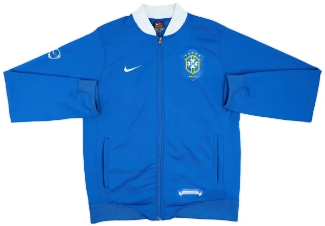 2006-07 Brazil Nike Track Jacket - 6/10 - (L)
