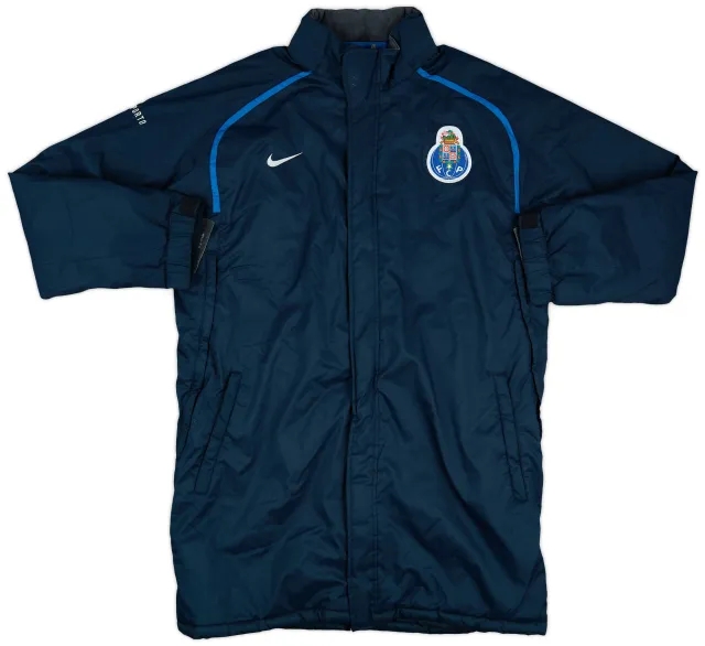 2006-07 Porto Nike Padded Bench Coat - 7/10 - (L)