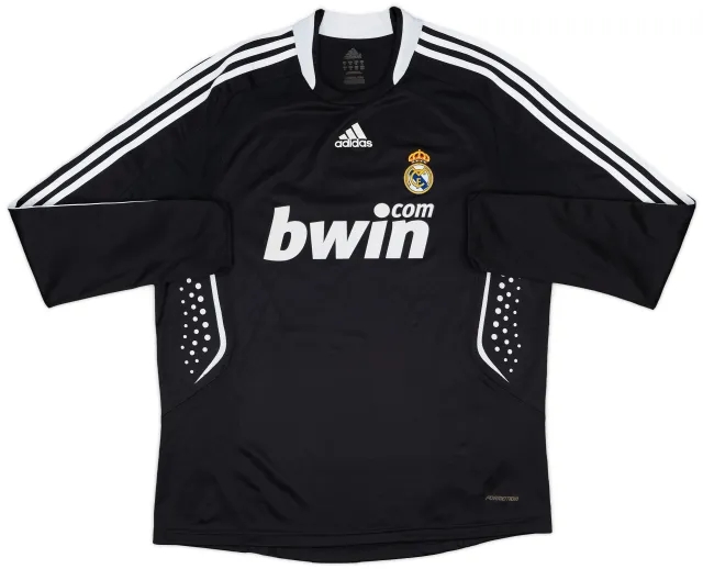 adidas 2008-09 Real Madrid Match Issue Third L/S Shirt #25