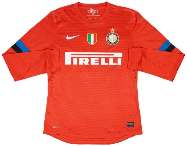 Nike 2012-13 Inter Milan Match Issue Away L/S Shirt #18