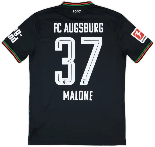 2023-24 Augsburg Match Issue Third Shirt Malone #37
