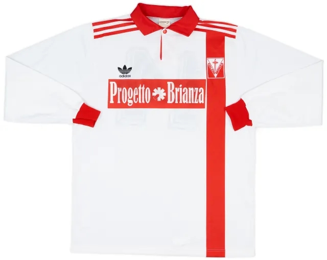 adidas 1992-93 Monza Match Issue Away L/S Shirt #14