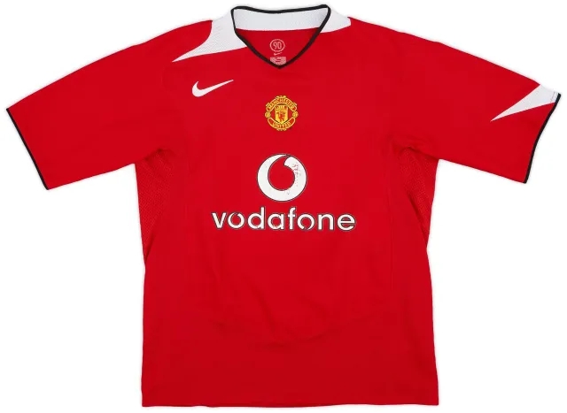Nike 2004-06 Manchester United Home Shirt - 5/10 - (L)