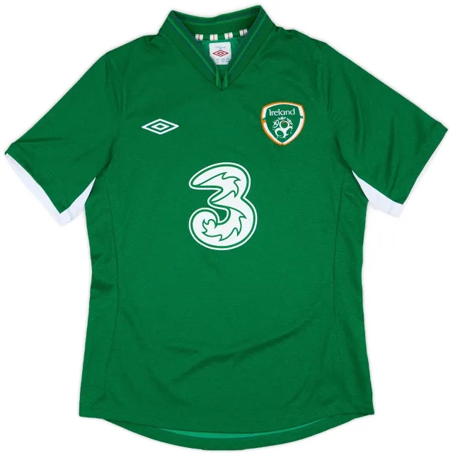 Umbro 2013-14 Ireland Home Shirt - 9/10 - (M)