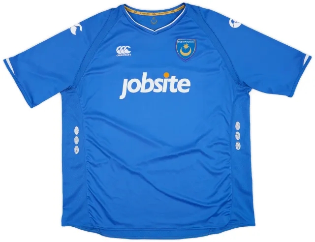2009-10 Portsmouth Home Shirt - 6/10 - (XXL)