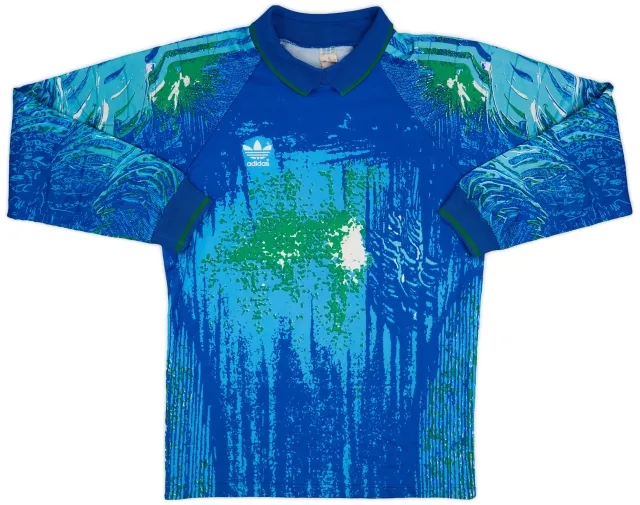 1992-93 adidas GK Template Shirt (Bulgaria) - 9/10 - (M/L)