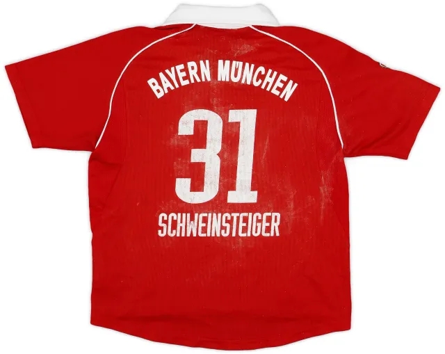 adidas 2005-06 Bayern Munich Home Shirt Schweinsteiger #31 - 5/10 - (M.Boys)