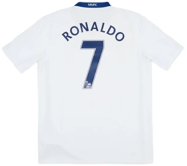 Nike 2008-10 Manchester United Away Shirt Ronaldo #7 - 5/10 - (M)