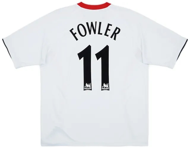 Reebok 2005-06 Liverpool Away Shirt Fowler #11 - 5/10 - (XL)