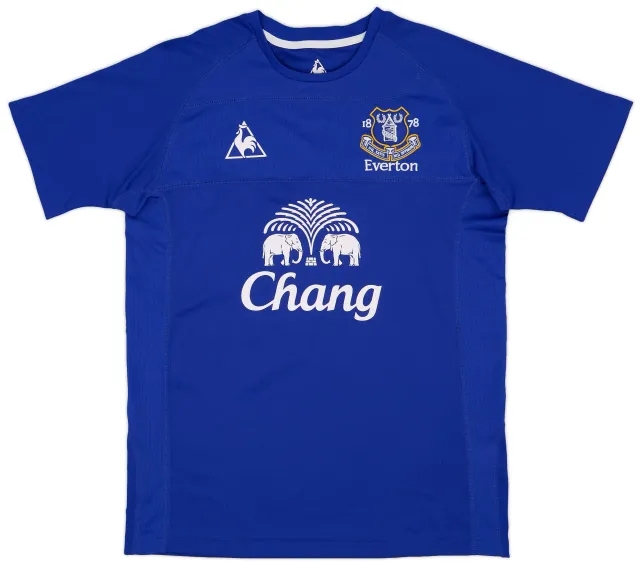 LeCoqSportif 2010-11 Everton Home Shirt Pienaar #20 - 8/10 - (M)