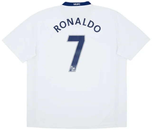 Nike 2008-10 Manchester United Away Shirt Ronaldo #7 - 5/10 - (XL)