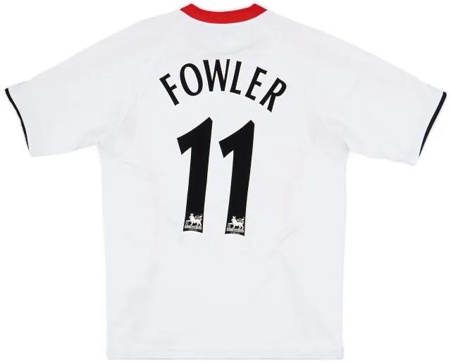 Reebok 2005-06 Liverpool Away Shirt Fowler #11 - 5/10 - (M)