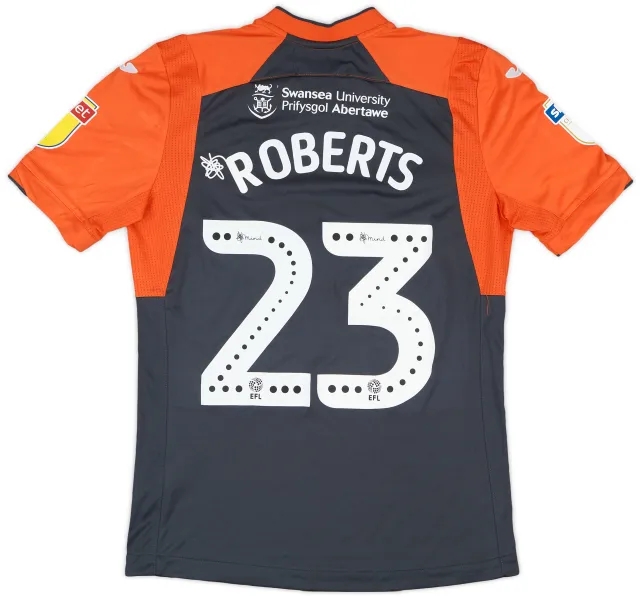 Joma 2018-19 Swansea Match Issue Away Shirt Roberts 23