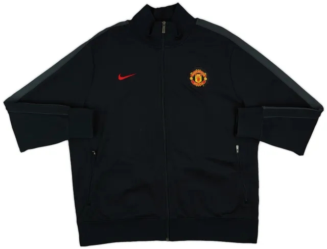 2011-12 Manchester United Nike N98 Track Jacket - 9/10 - (XXL)