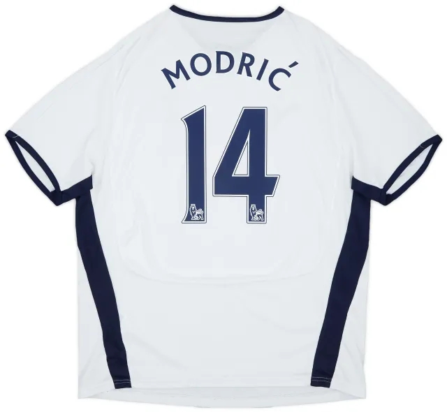Puma 2008-09 Tottenham Home Shirt Modric #14 - 8/10 - (L)