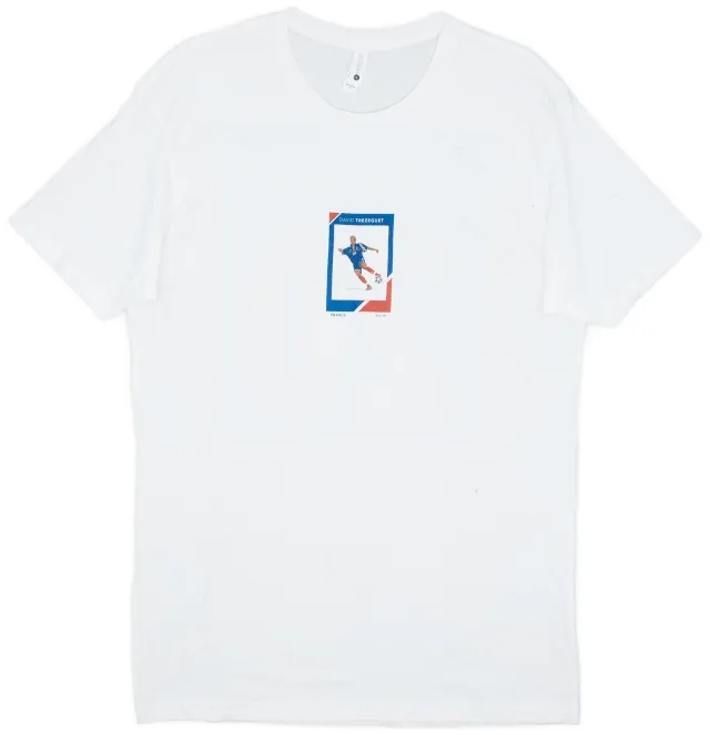 T-Shirts 2000s France 'David Trezeguet' Graphic Tee - 9/10 - (L)