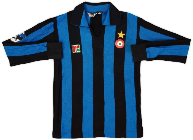 1982-83 Inter Milan Home L/S Shirt - 8/10 - (XS)