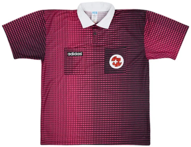1990s Switzerland adidas Referee Shirt - 9/10 - (L)