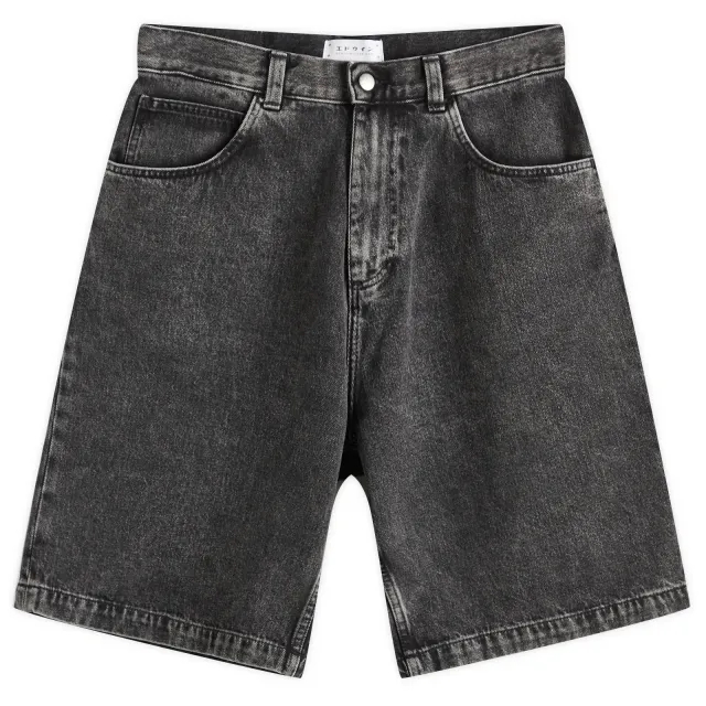 Edwin Men's Denim Worker Shorts Black