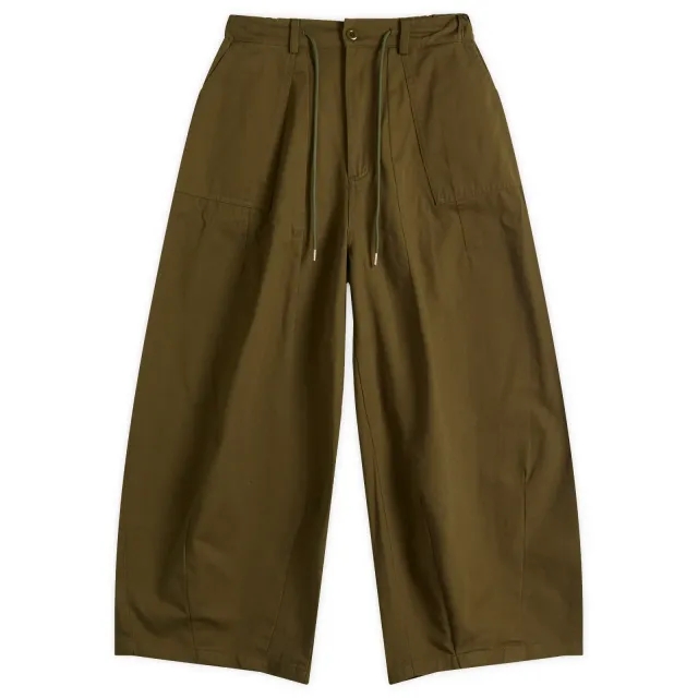 FrizmWORKS Men's Cotton Balloon Pants Olive