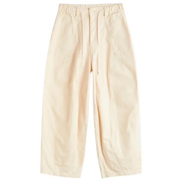 FrizmWORKS Men's Cotton Balloon Pants Ivory