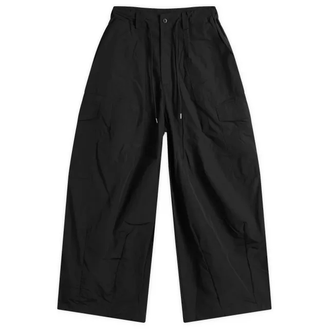 FrizmWORKS Men's Nylon Cargo Balloon Pants Black
