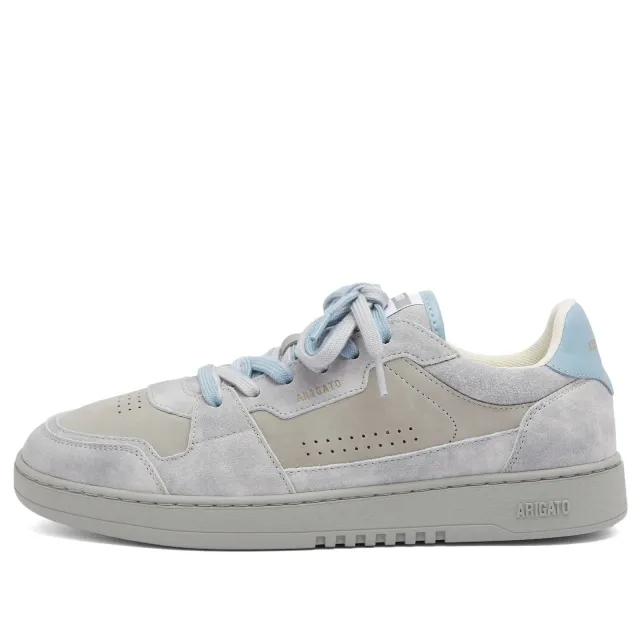 Axel Arigato Men's Dice Lo Double Lace Sneaker Grey/Light Blue