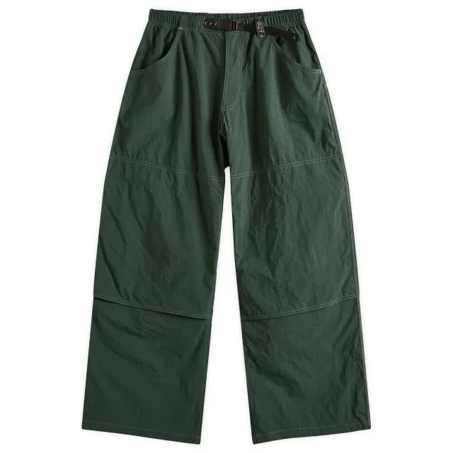 Gramicci Men's x and wander Nylon Double Knee Pant Green