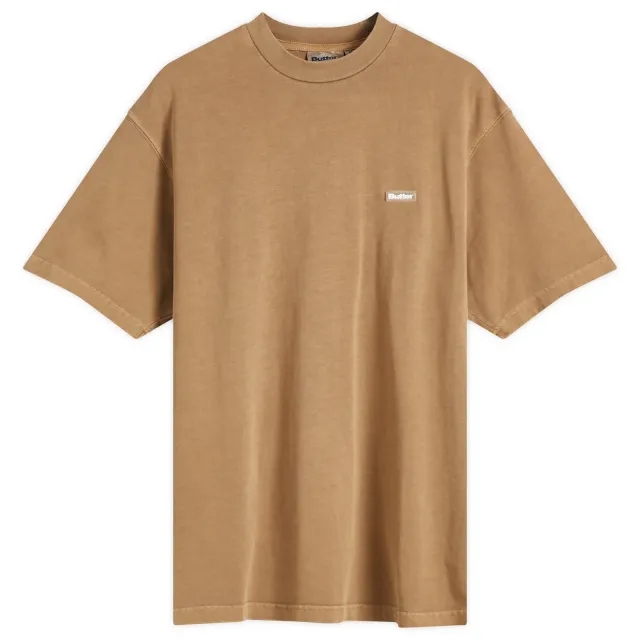 Butter Goods Men's Basic T-Shirt Washed Tan