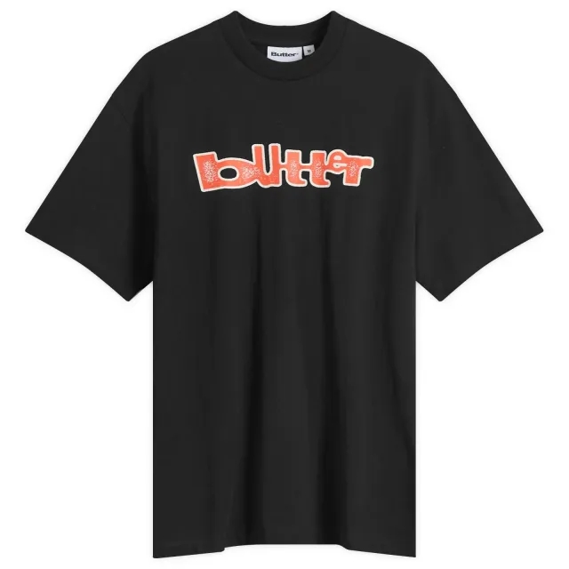 Butter Goods Men's Warped T-Shirt Black